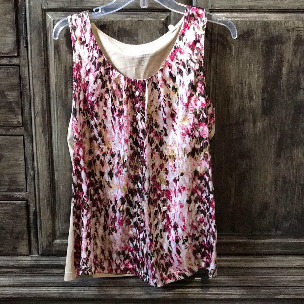 Chico’s sleeveless blouse.